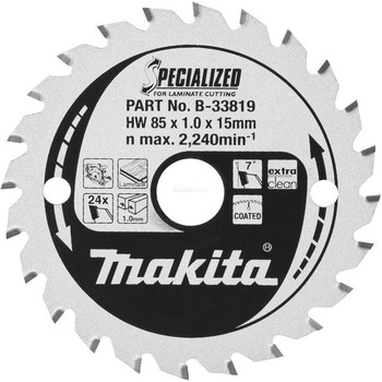 Makita B-33819 Pílový kotúč Ø85 x15mm 24Z