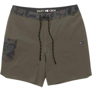 SALTY CREW Бански гащета Salty crew Session boardshort swimming shorts - Green (Dusty Olive)