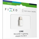 FIXED redukce pro nabíjení a datový přenos z microUSB na Lightning