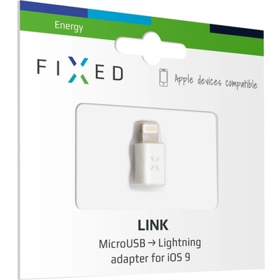 FIXED redukce pro nabíjení a datový přenos z microUSB na Lightning