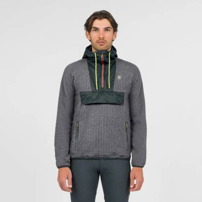 Karpos Rocchetta Vogue Hoodie Half Zip Smoked/Woodl.Gray