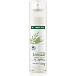 Klorane Oat нежен сух шампоан с церамиди 150ml