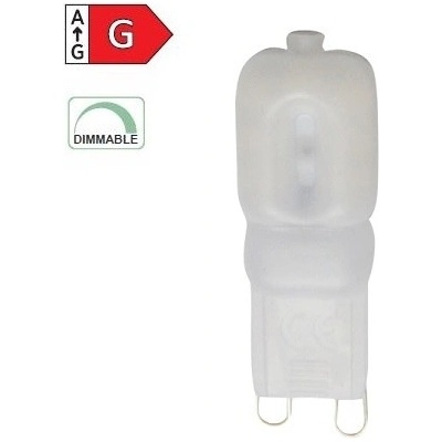 Diolamp SMD LED Capsule matná 3W/G9/230V/4000K/210Lm/360°/Dim