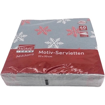 Коледни салфетки 33 х 33 см. 40 бр