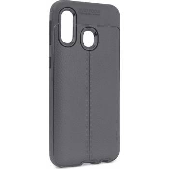 Image 1 of Teracell Гръб Teracell Elegant men Exclusive за Samsung A405F Galaxy A40 - Черен, 116369 (8600412485796)