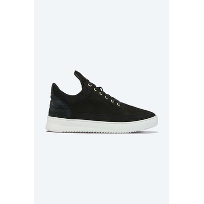 Filling Pieces Кожени маратонки Filling Pieces Low Top Ripple Ceres в черно 25127261861 (25127261861)