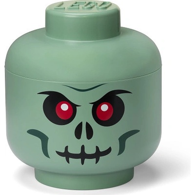LEGO® úložná hlava velká Skeleton zelený LEGO40320811 – Sleviste.cz