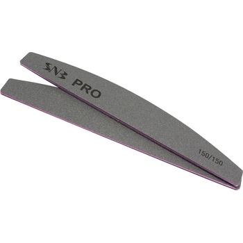 SNB Professional Тънка пила за нокти, мост, 150/150 grit, устойчива