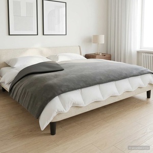 vidaXL Тежко одеяло Антрацит 152 x 203 cm 11 kg 100% Памук 205T (3443014)