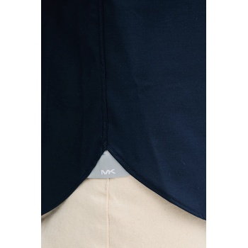 Michael Kors Риза Michael Kors в тъмносиньо с кройка по тялото с класическа яка MD0MD91514 (MD0MD91514)