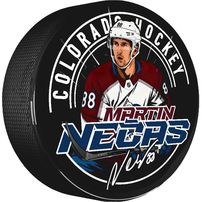 FansArena Puk Martin Nečas #88 Colorado Hockey Town Exclusive Collection (Colorado Avalanche NHL)