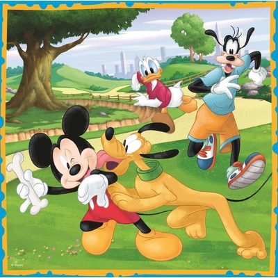 Trefl Mickey Mouse a přátelé 3v1 20,36,50 dielov