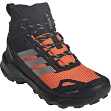 adidas Skychaser AX5 Mid Gtx Clima pánska outdoorová obuv čierna oranžová biela strieborná