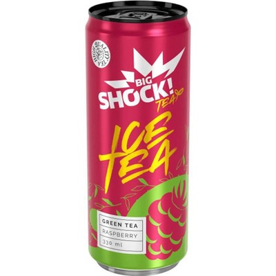 Big Shock! Ice Tea Green Tea Raspberry 330 ml