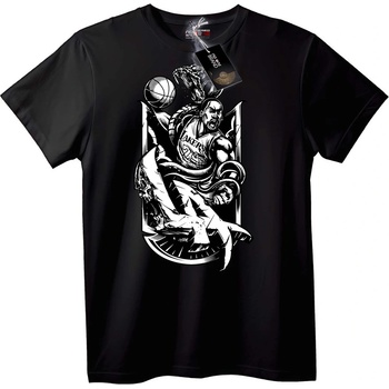 NOONEBRAND Тениска Lakers 24 дракон - 2XL, White