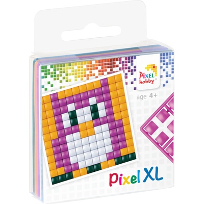Pixelhobby Мозайка с пиксели XL, Pixelhobby, Fun Pack - Бухалче (27001-Owl)