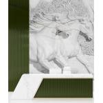Art Gift Decor Фототапет с коне - Гипсова магия