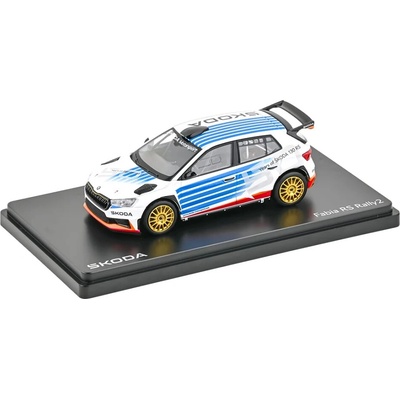 Abrex Škoda Fabia IV RS Rally2 2022 Škoda Motorsport Design 2025 130RS MC 1:43