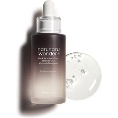 Haruharu Wonder Black Rice Hyaluronic Botanical 2 gF Wonderful ampule 30 ml