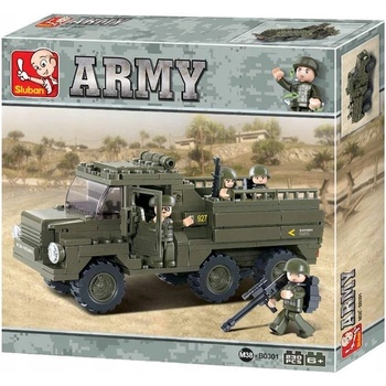 Sluban B0301 Vojenské nákladní auto 230 ks