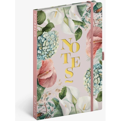 Notique Бележки за лилия, подплатени, 13 x 21 cm NOTIQUE | Lilav | Home | UNI