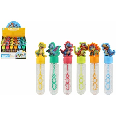 Bublifuk dinosaurus 15cm 6 druhů 24ks v boxu