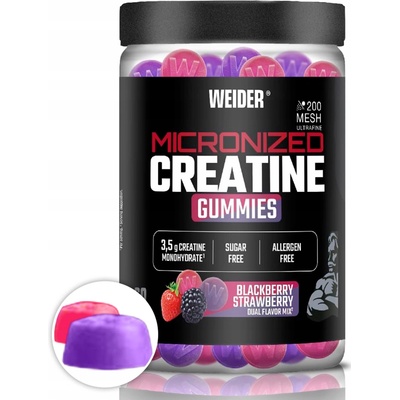 Weider Premium Creatine Gummies 100 Crepure 60 kapslí