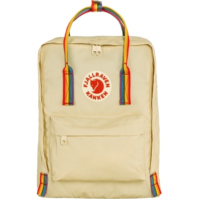 Fjällräven Kanken Rainbow Light Oak-Rainbow Pattern 16 l