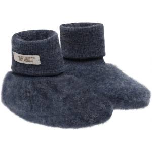 Huttelihut Детски мериносови чорапи Huttelihut Kid's Footies Wool Fleece 2-Layer Merino socks - Ombre Blue Melange - размер 50/56 (EU) (207-1026-0411)