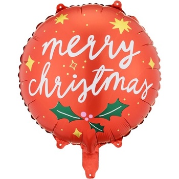 Party Deco Фолиев Балон "Merry Christmas