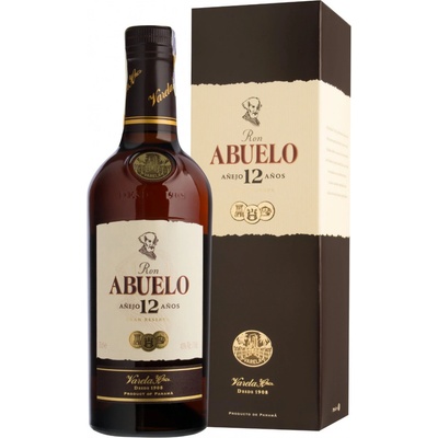 Abuelo 12y Gran Reserva 40% 0,7 l (čistá fľaša)