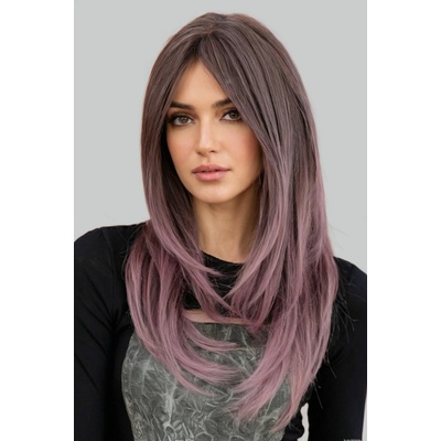 Aradesa Dámská fialová paruka Fiola 45 – Zbozi.Blesk.cz