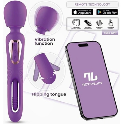 Intoyou App Series Salma Wand s hůlkou a funkcí orální stimulace