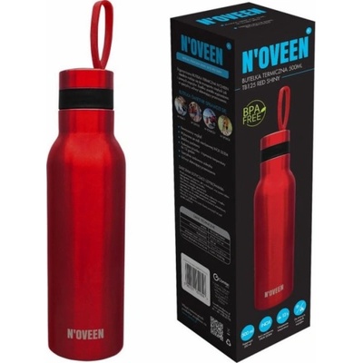 N'oveen TB125 Termo láhev na pití Červená duhová barva 500 ml