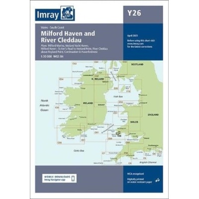 Imray Chart Y26 - Milford Haven (Imray)(Sheet map, folded)