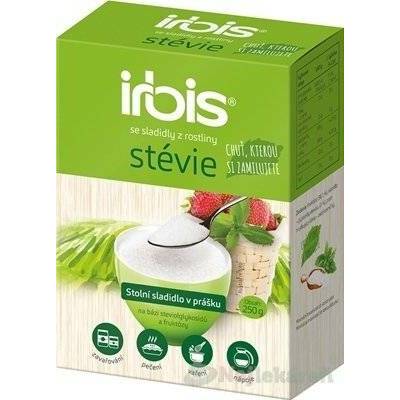 Irbis Stevia práškové stolové sladidlo 250 g