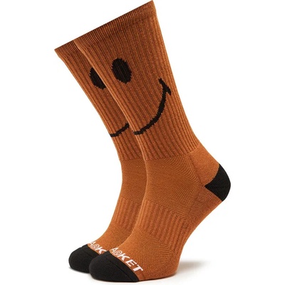 Market Дълги чорапи unisex Market Smiley 360001158 Кафяв (Smiley 360001158)