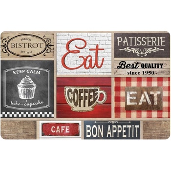 douceur d'intérieur Подложка за хранене 28.5x44 cm Coffee shop - douceur d'intérieur (1790265)