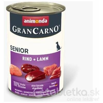 Animonda Grancarno Dog Senior Beef Lamb 6 x 400 g