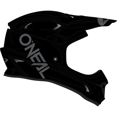 O'Neal Full Face каска O'Neal Sonus Helmet Solid Bike helmet - Black - размер M 57/58 cm (851-0984-0113)