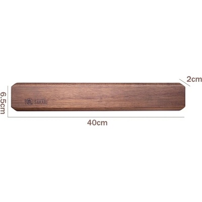 OEM Sakari magnetický držák na nože z Akáciového dřeva Velikost: 40 cm