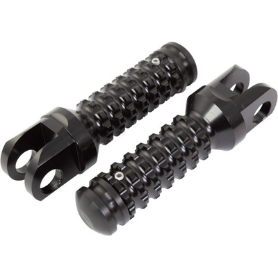 BikeTek Ally stúpačkách s jazdcom (pár) Suzuki Predné Black SU12F FPGSU12BLK