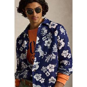 Ralph Lauren риза мъжка от лен (710B14227)