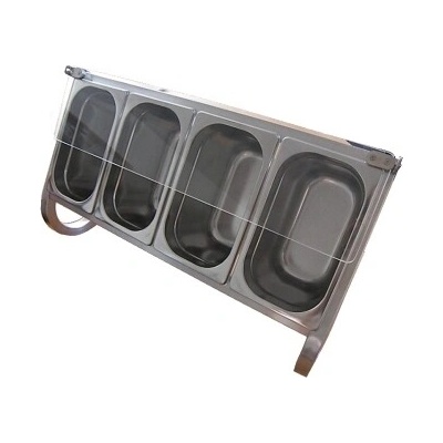 ABNER ZP-4 HZ ZÁSOBNÍK PŘÍBORŮ STOLNÍ S 1/2 PLEXI | ABNER 90579