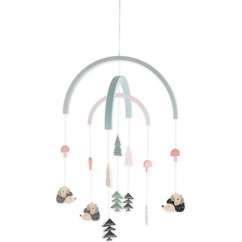 Bieco - Дървена висяща играчка - таралеж