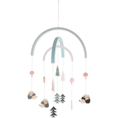 Bieco - Дървена висяща играчка - таралеж