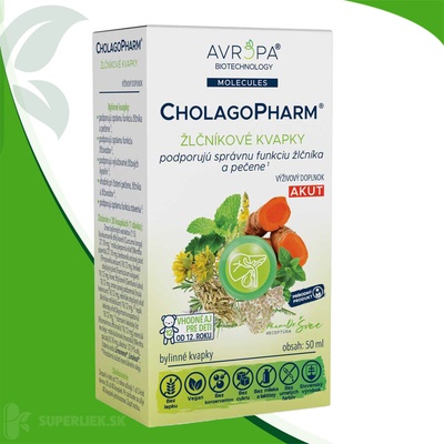 Avropa CholagoPharm bylinné kvapky 50 ml
