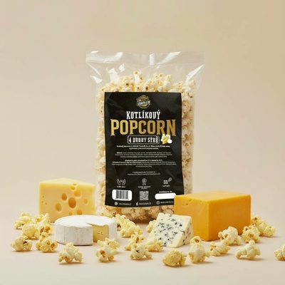 SnackAir Kotlíkový popcorn 4 druhy sýrů 1,7 l