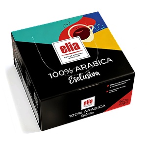  Кафе дози Elia Esclusiva E. S. E. , 50 бр. , 100% Арабика