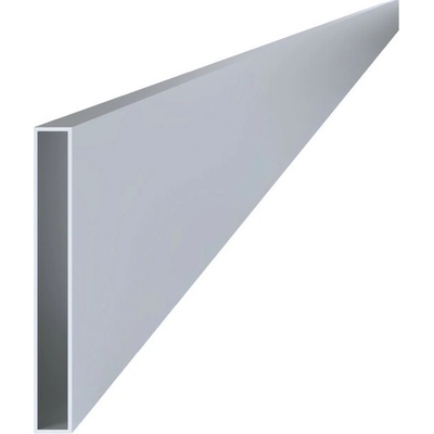 DOPREDAJ hliníkový profil 160 x 20 x 2 x 6000 mm, bez úpravy